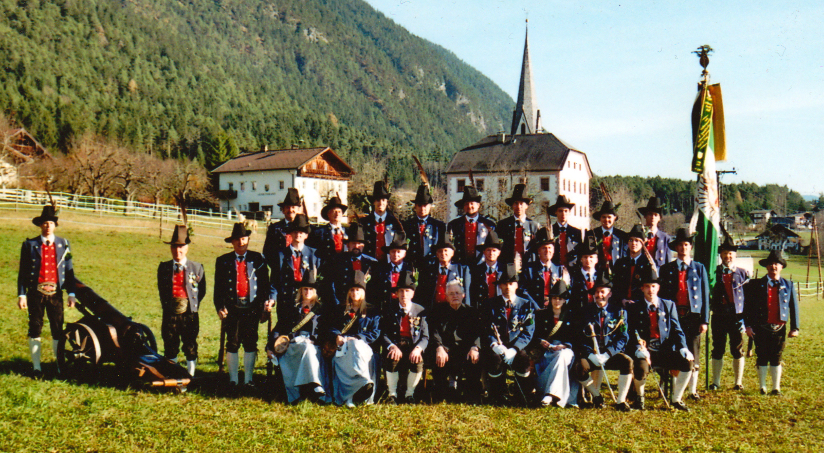 Schützenkompanie Gnadenwald im Jahre 2008